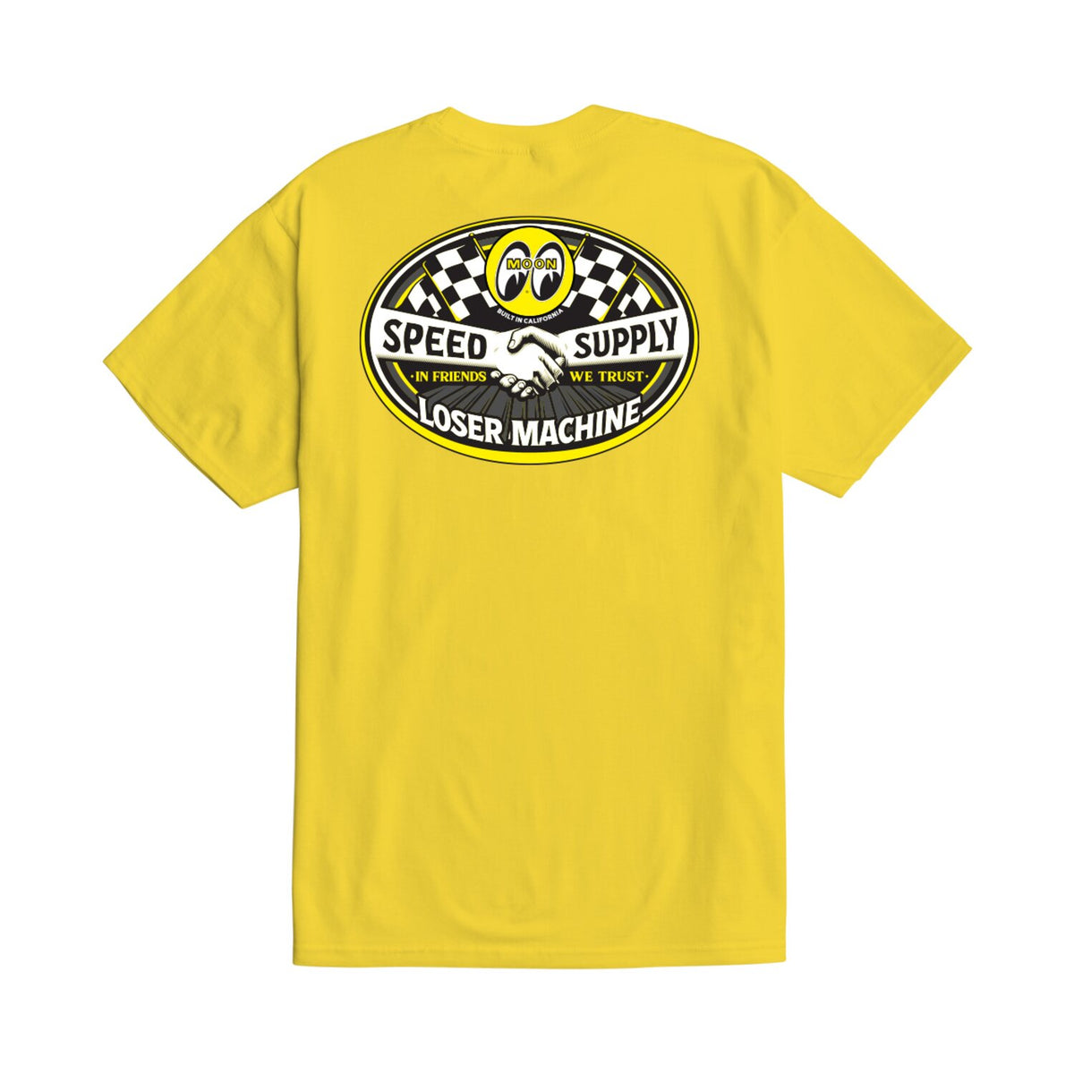 Loser Machine Handshake t-shirt yellow