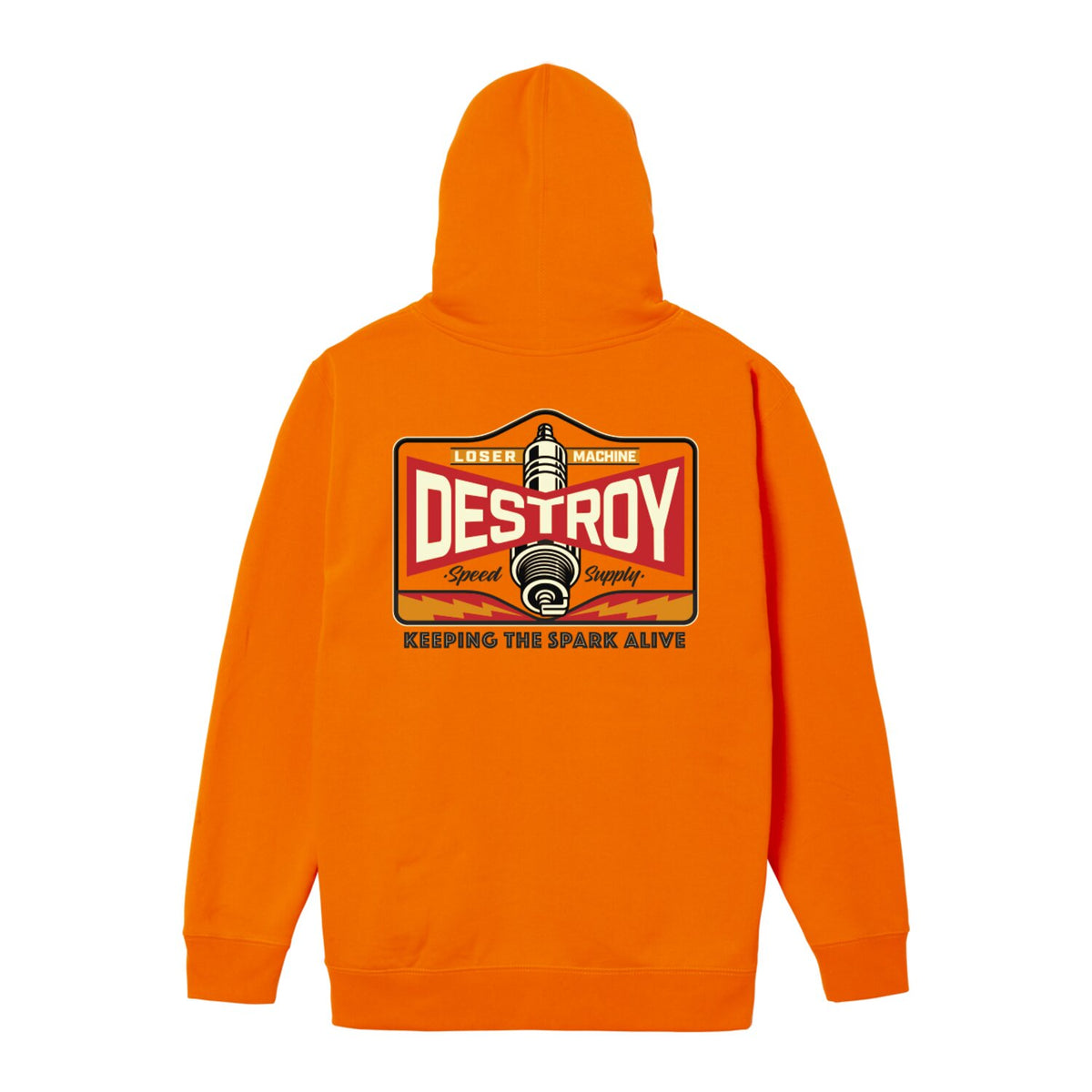 Loser Machine Hot Spark hoodie safety orange