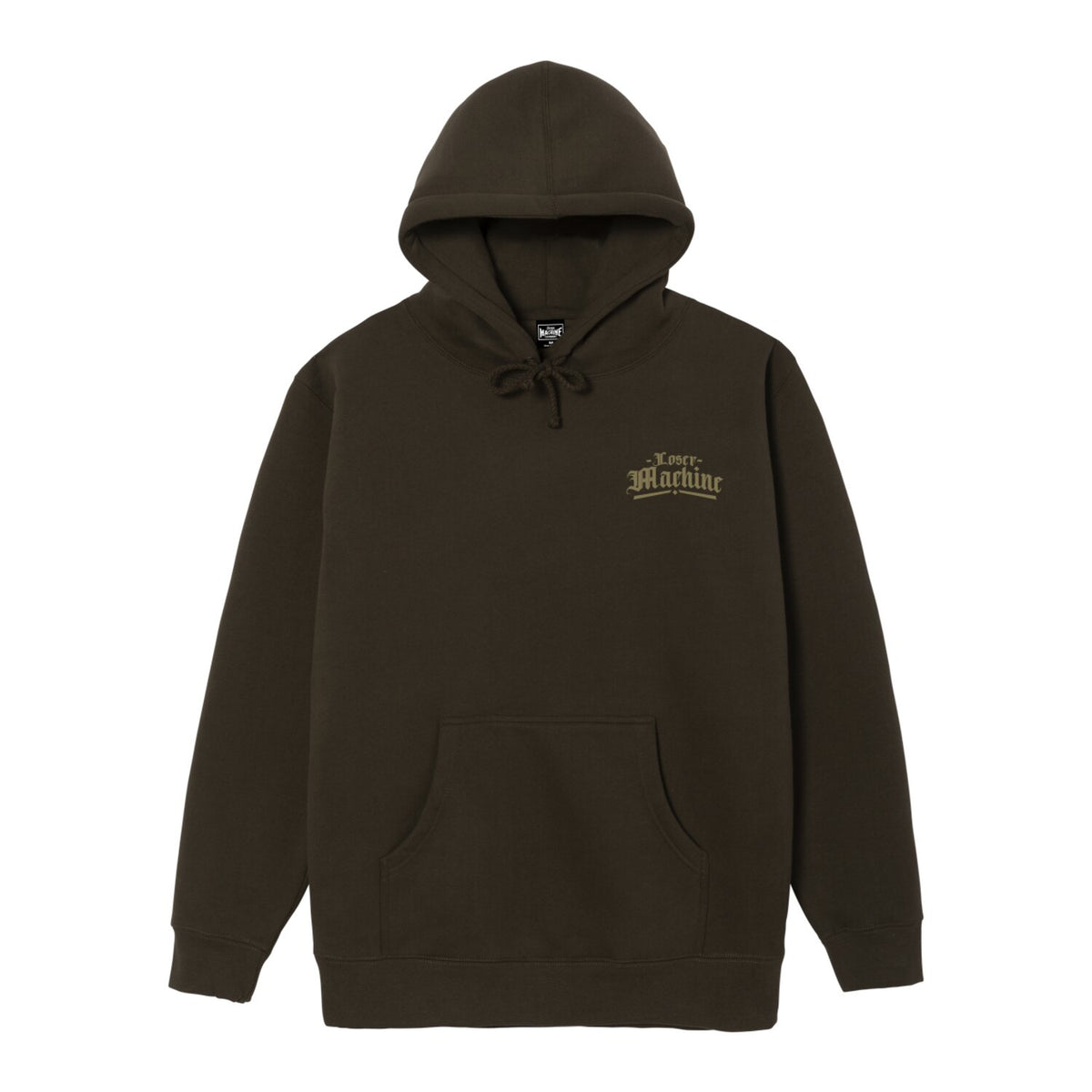 Loser Machine Rose Bush hoodie vest brown