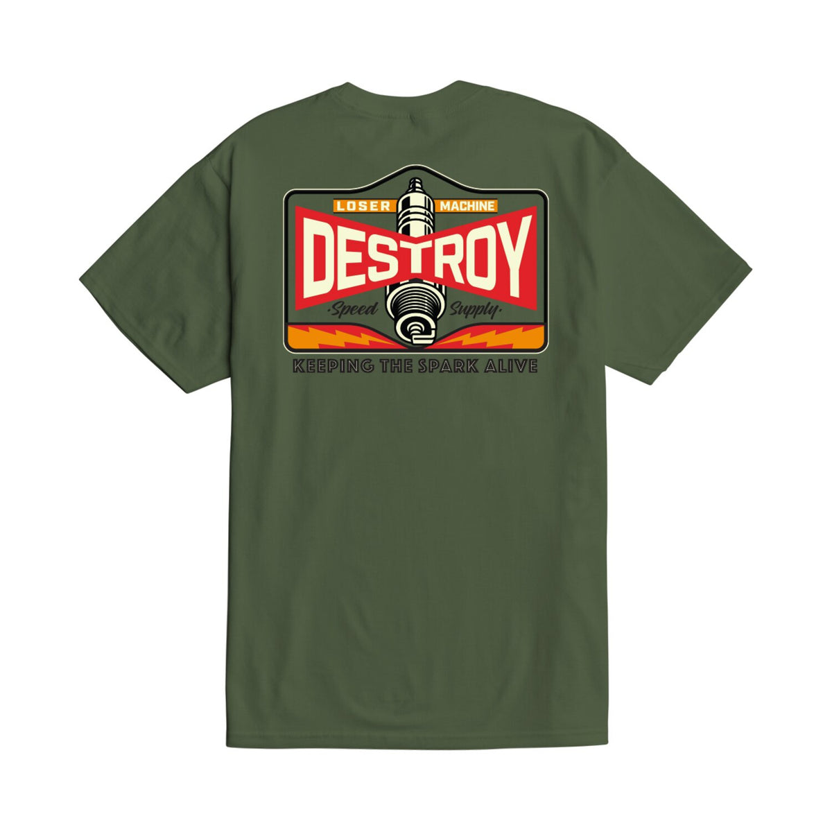Loser Machine Hot Spark t-shirt desert green