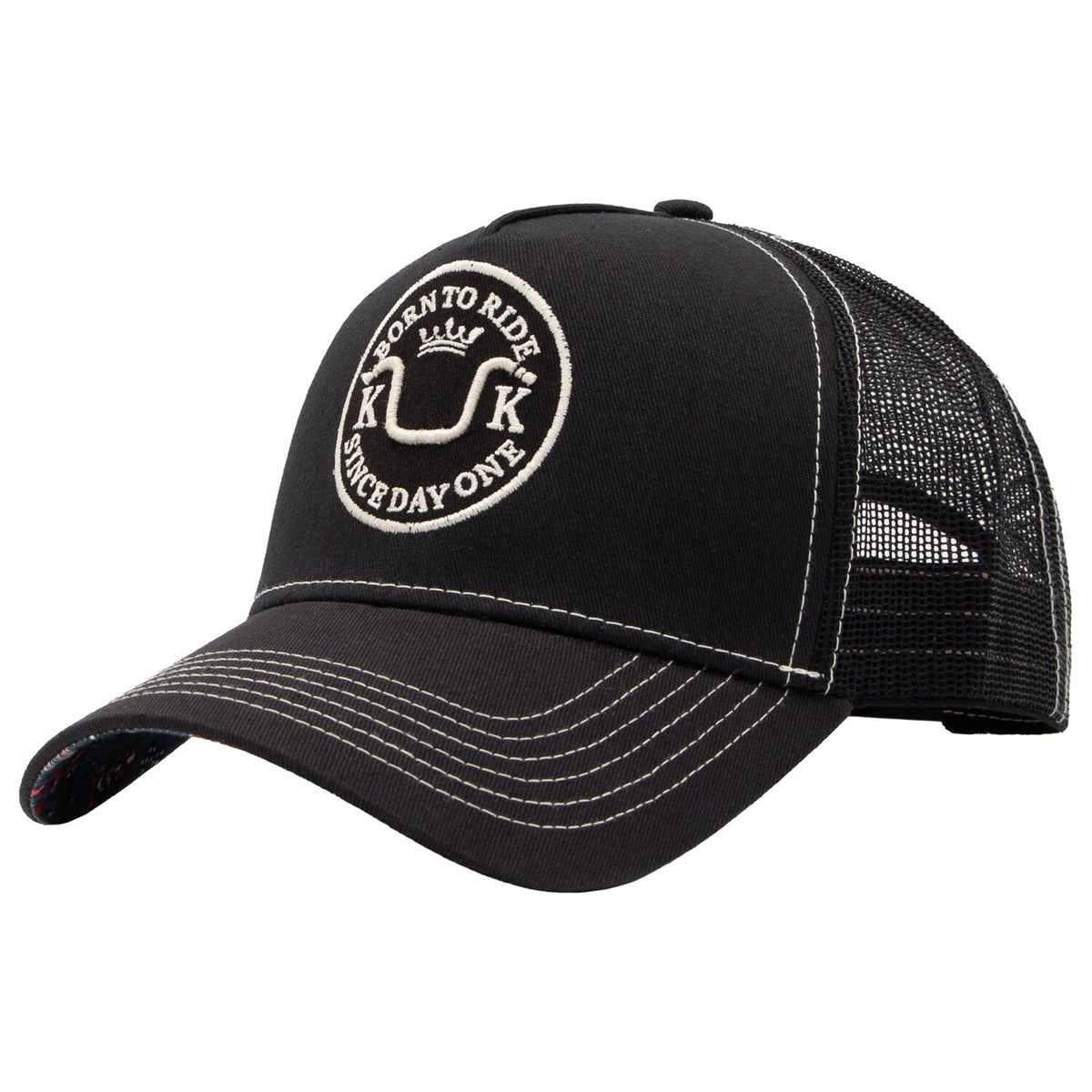 King Kerosin Born to ride cap black