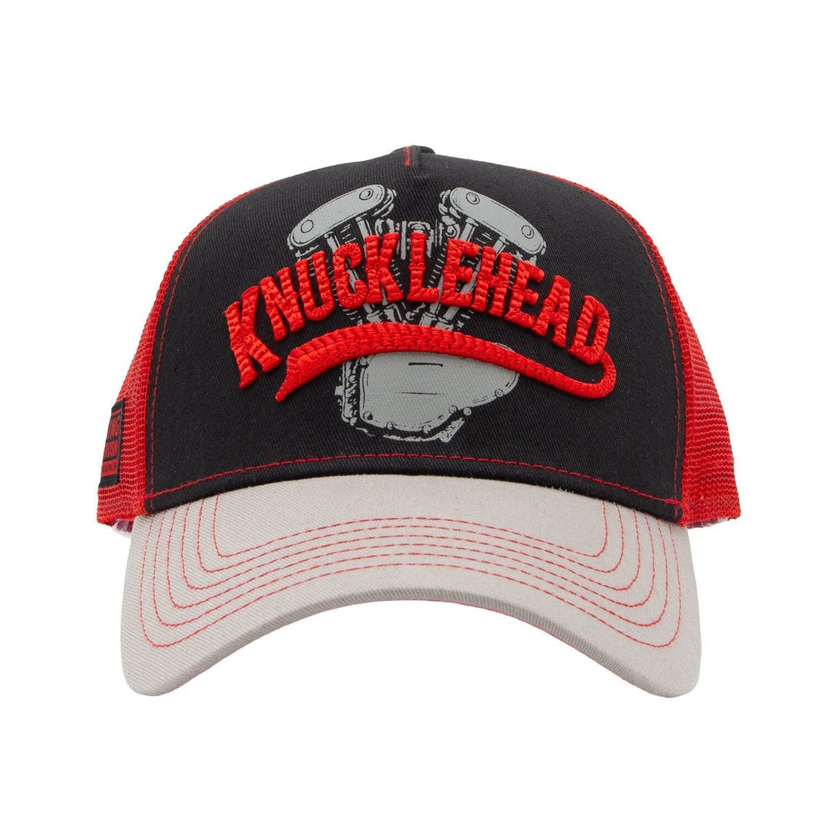 King Kerosin knucklehead cap black/red