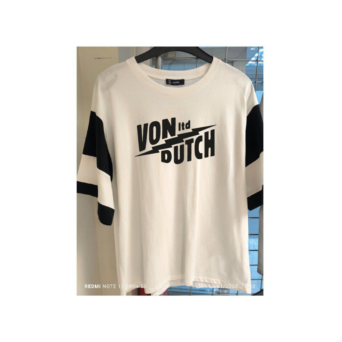 Von Dutch Race t-shirt white/black
