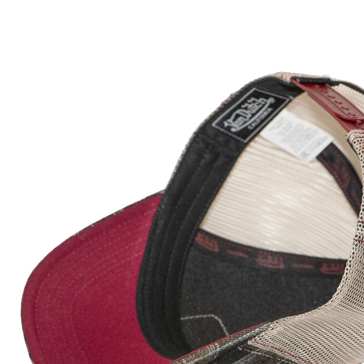 Von Dutch plaid cap