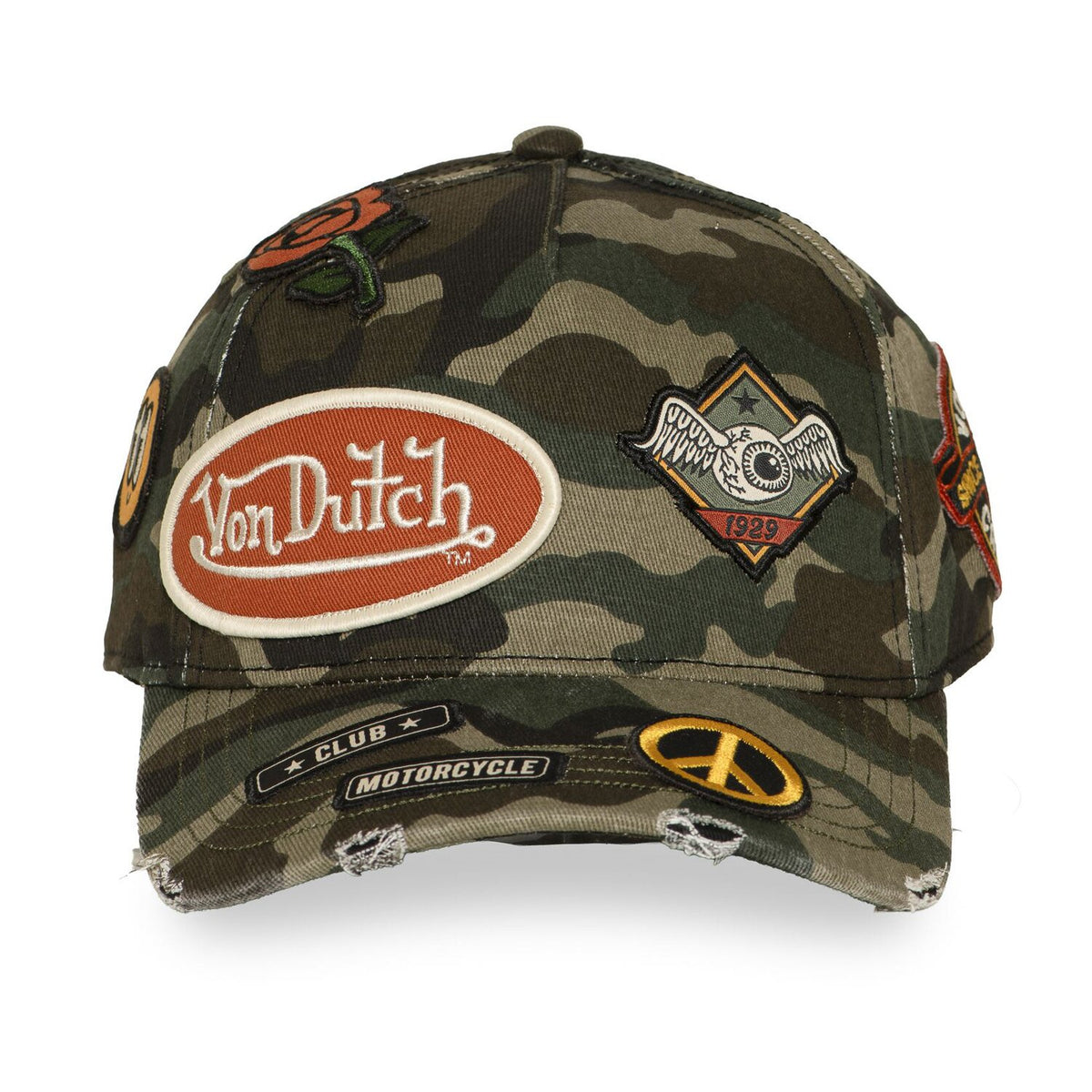 Von Dutch camo classic cap