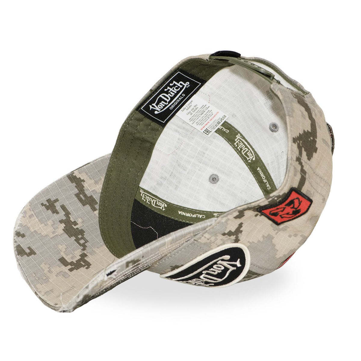 Von Dutch Camo sand cap