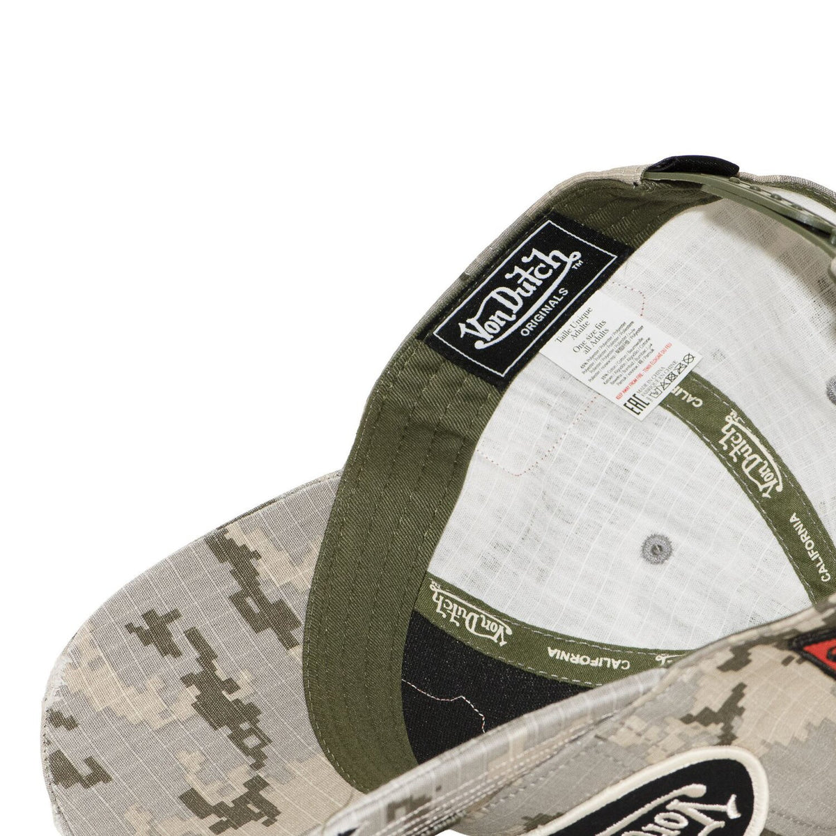 Von Dutch Camo sand cap
