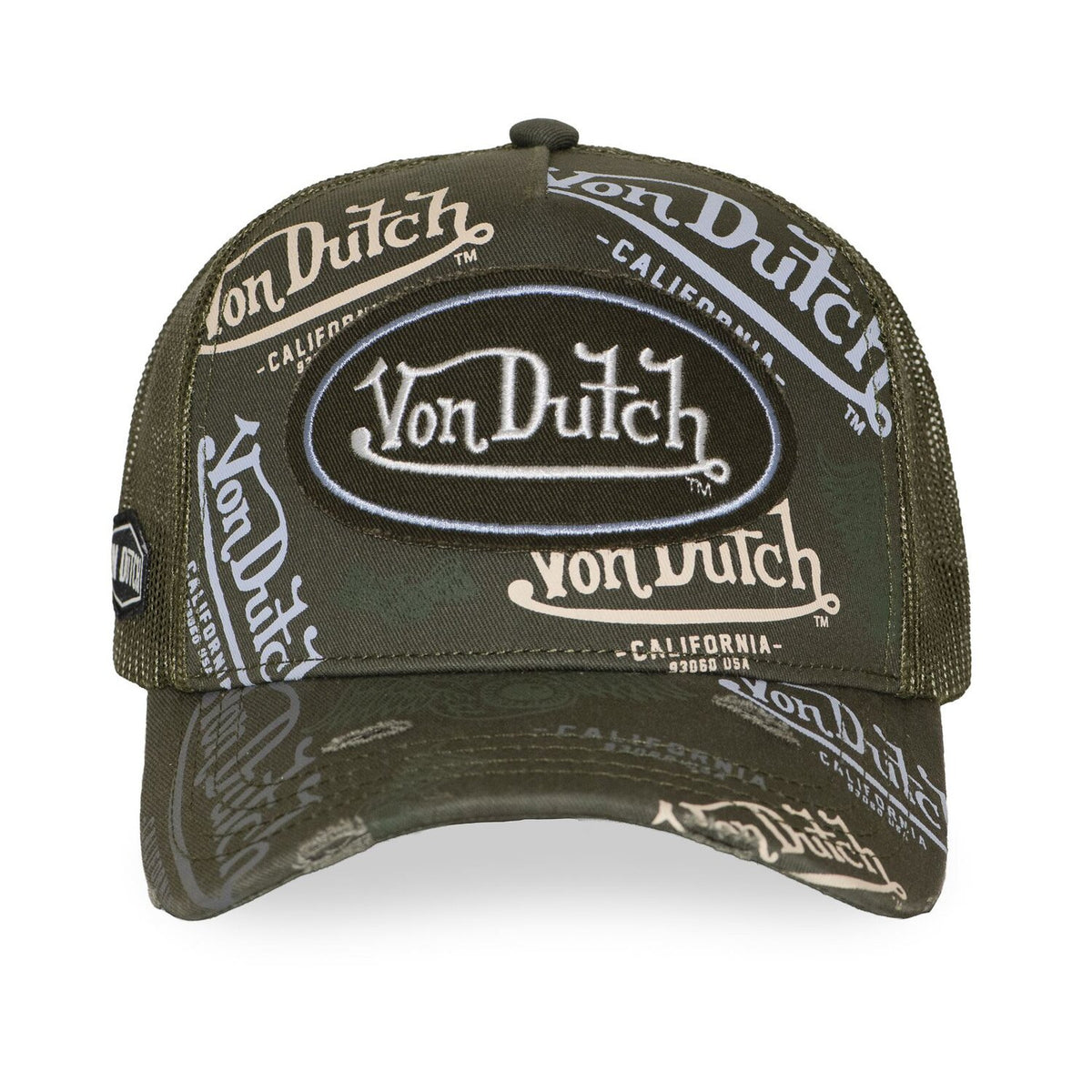 Von Dutch Café olive cap