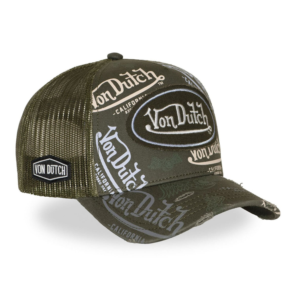 Von Dutch Café olive cap