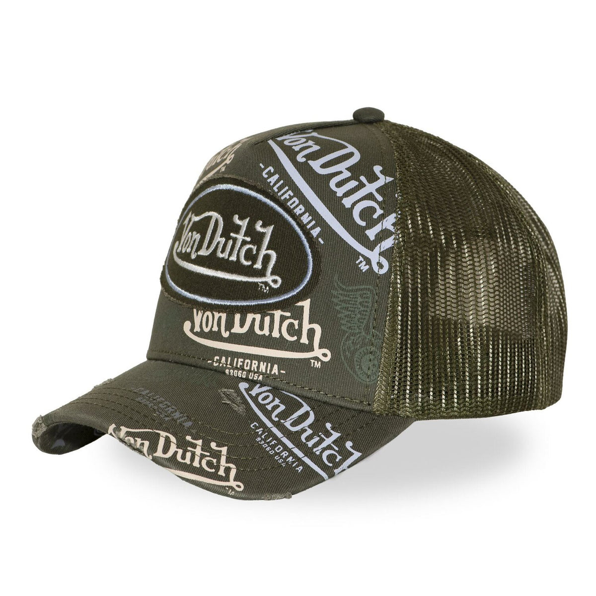 Von Dutch Café olive cap