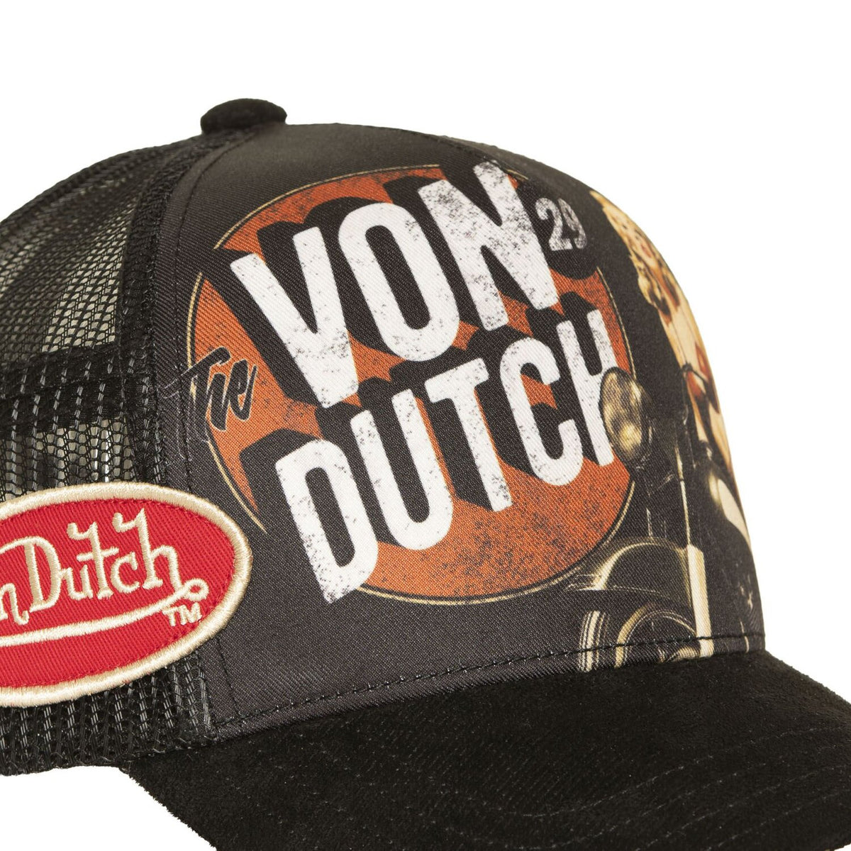 Von Dutch Subl pinup motor cap