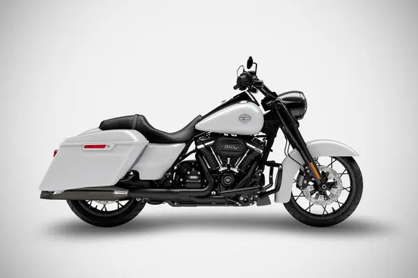 Zard 4.5 Inches Slash-Cut Slip-Ons Muffler for HD-TOURING E5 — ZHD035S10SAO-CB