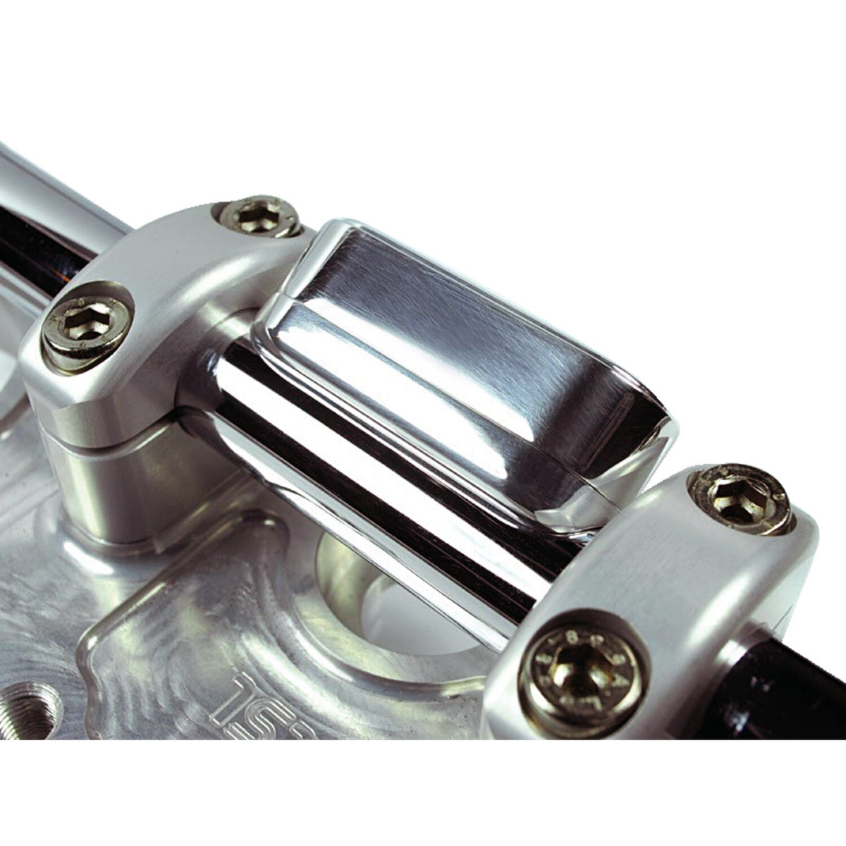 Motogadget, MSM bolt-on handlebar bracket. 28.6mm. Polished
