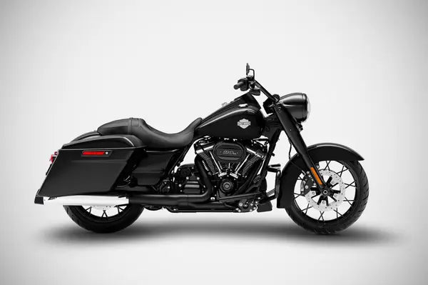 Zard 4.33 Inches Slash-Cut Slip-Ons Muffler for HD-TOURING E3 — ZHD040S10SAO-P