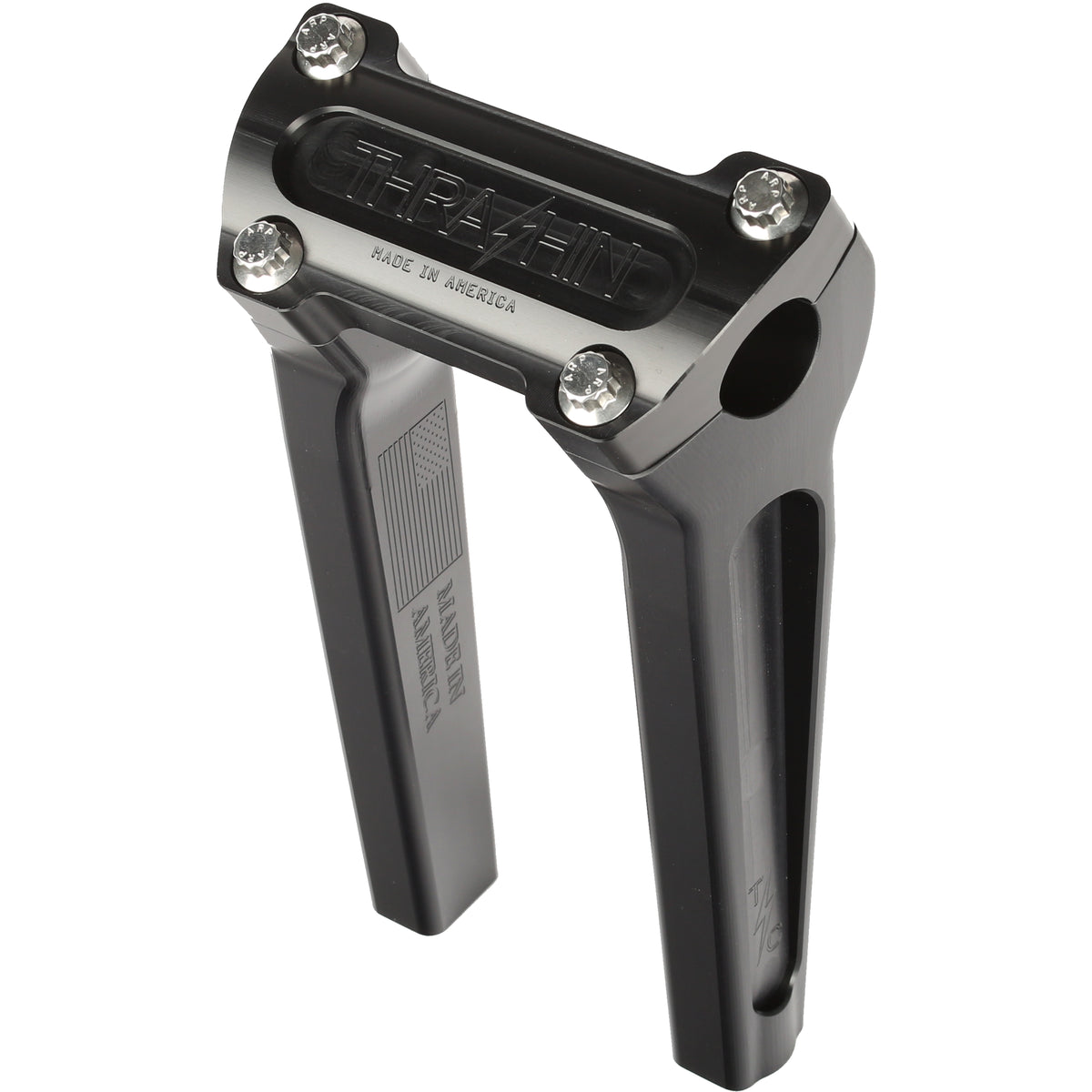 Thrashin TSC-8000-1 8-inch straight OG risers black