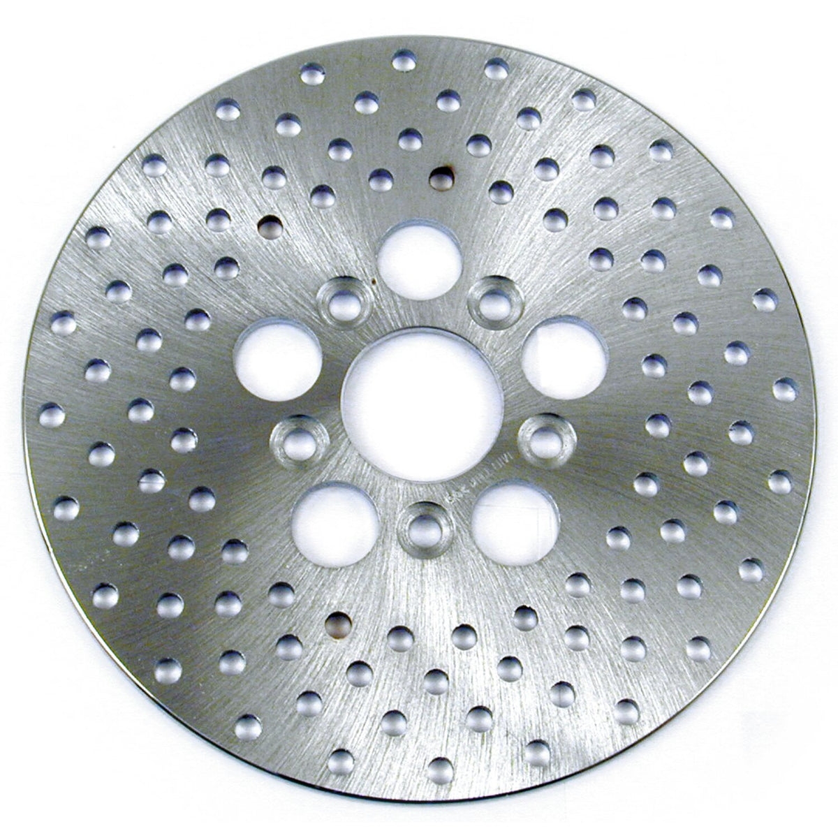 Brake rotor drilled OEM style. 10"