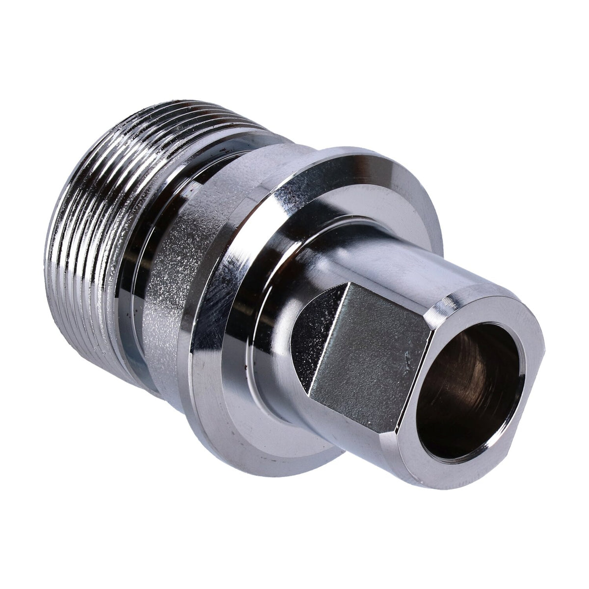 Fork tube plug. Chrome