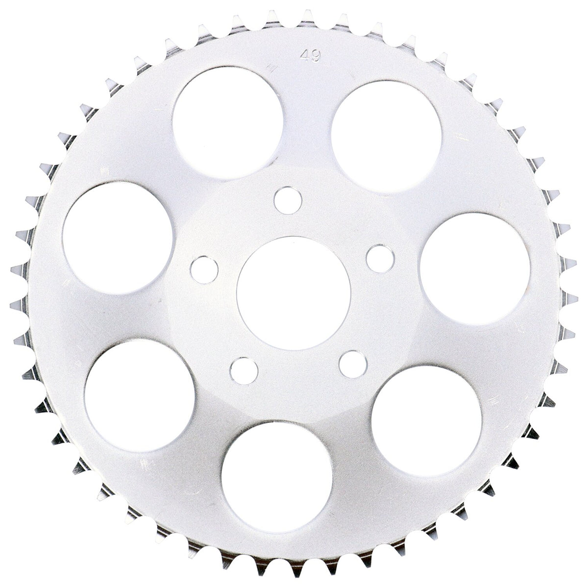 Rear sprocket, zinc. 49t