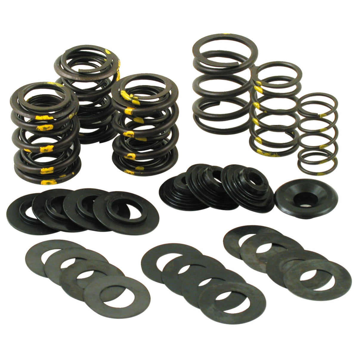 S&S, valve spring kit. Steel top collars .590" lift