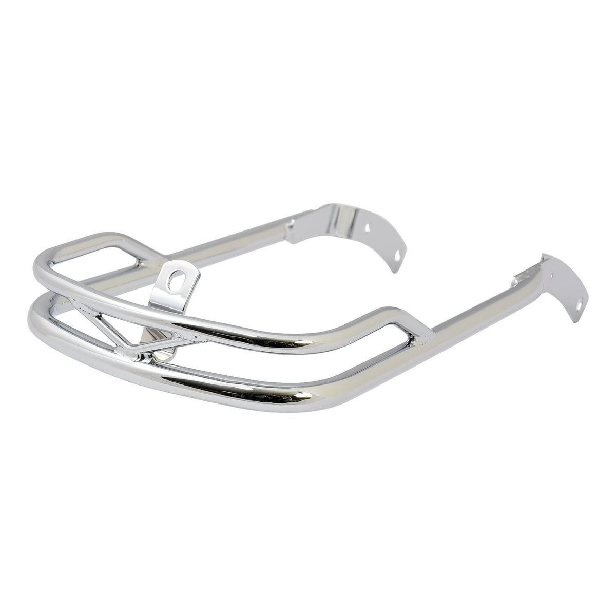 Front fender rail. Chrome