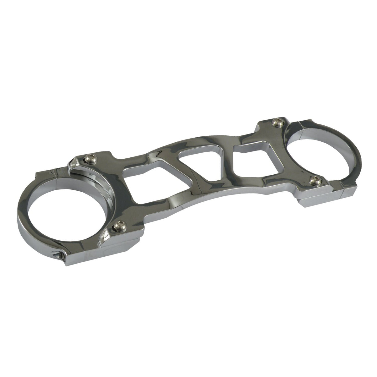 Fork brace, 41mm. slotted. Chrome