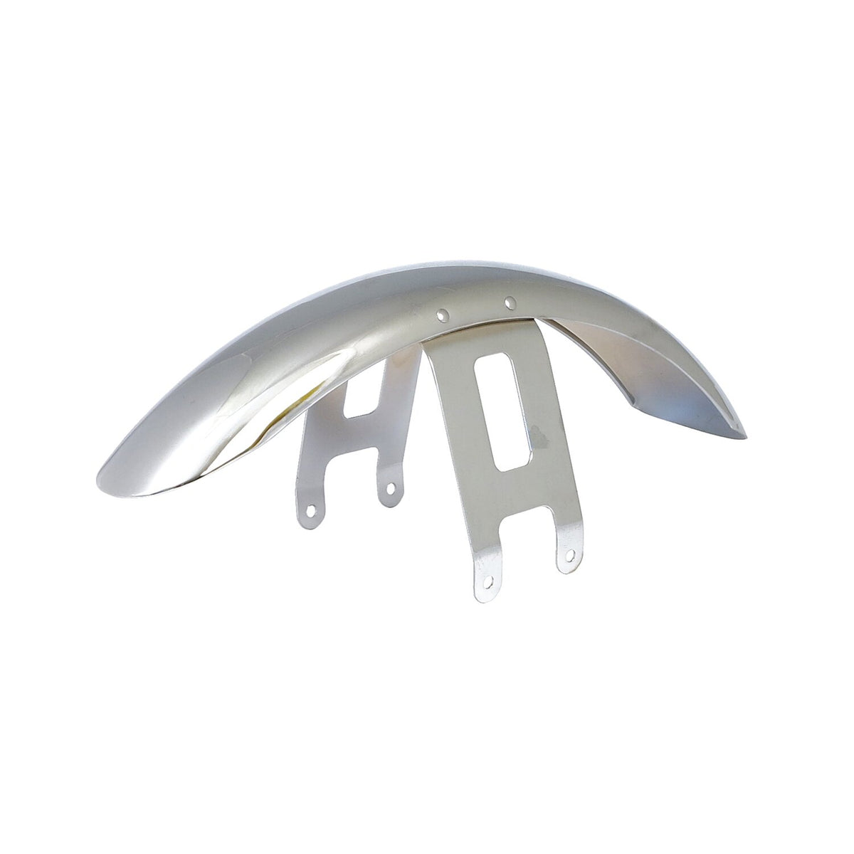 49-84 FL custom narrow front fender. Chrome