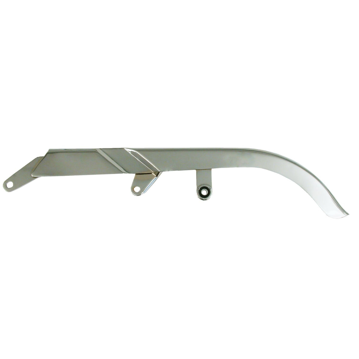Upper belt guard, Softail. Chrome