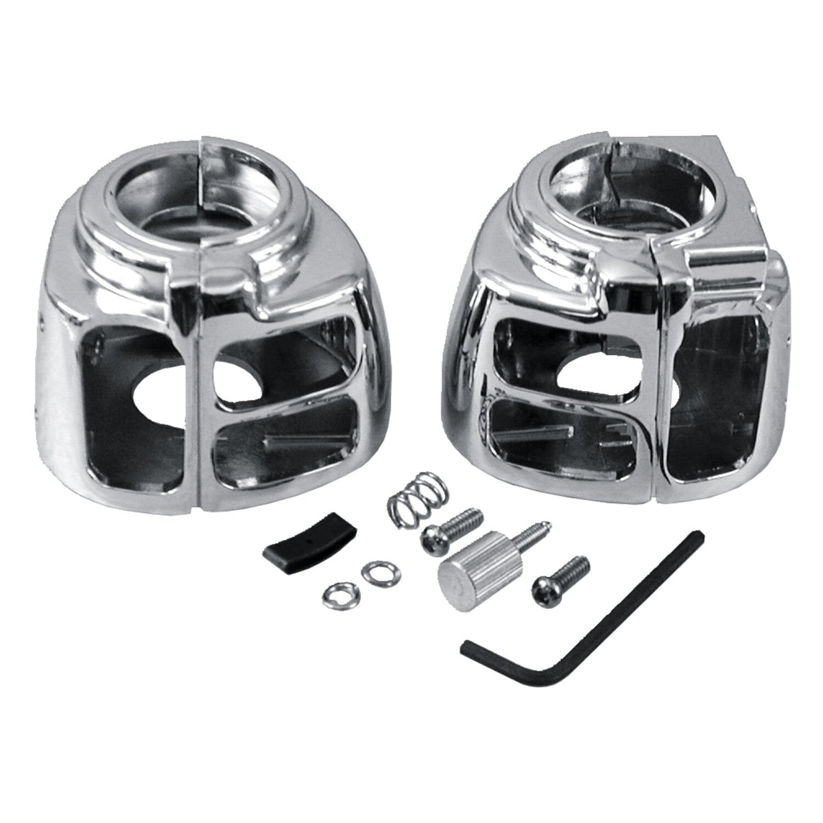 Switch housing set, chrome