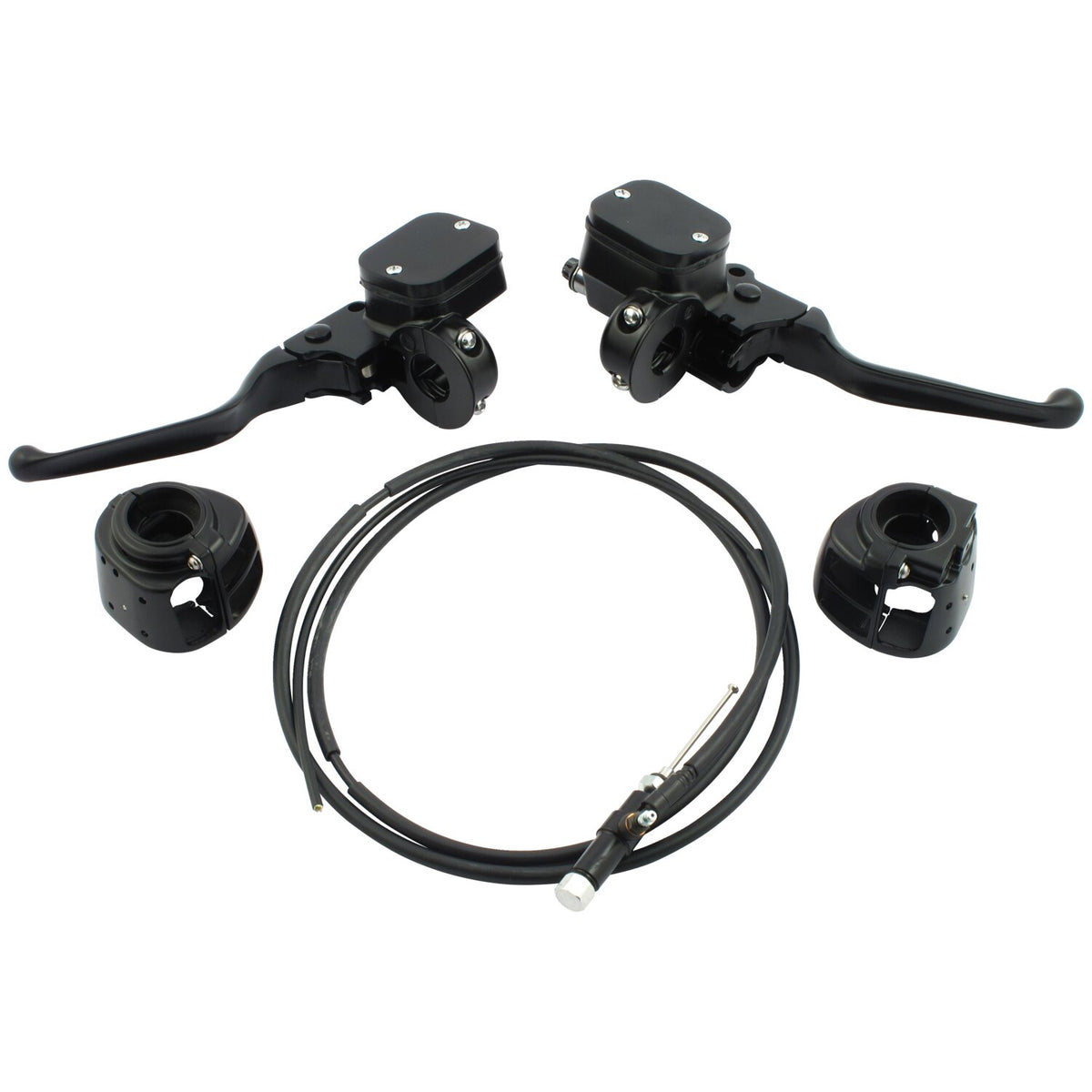 Handlebar control hydr. Clutch conversion kit. Black