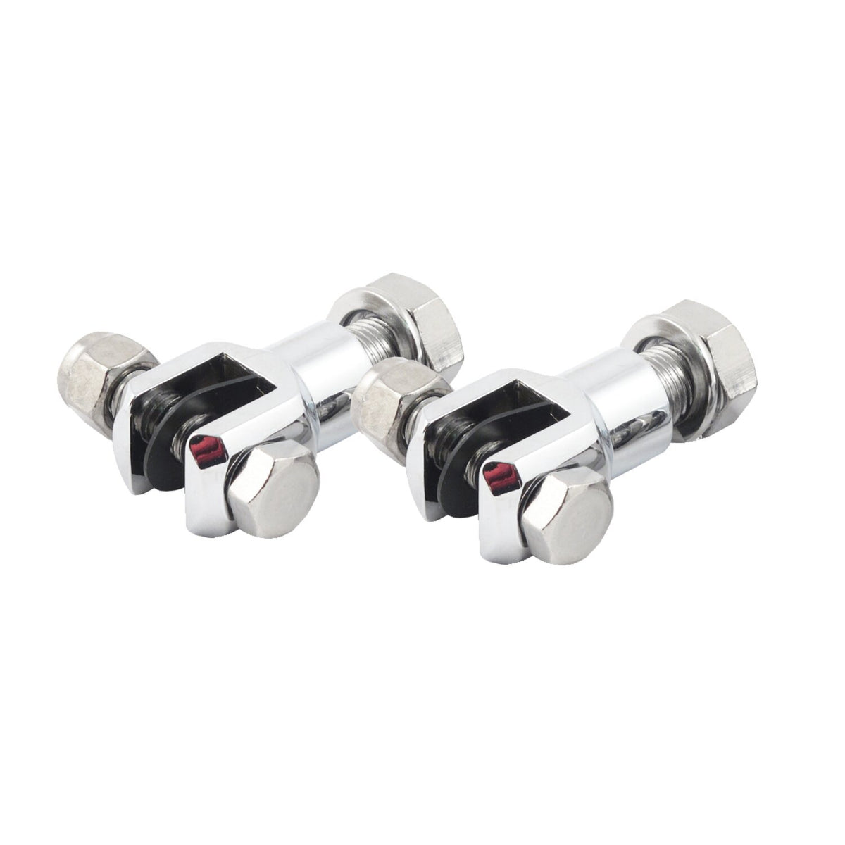 Passenger foot peg stud assembly. Chrome
