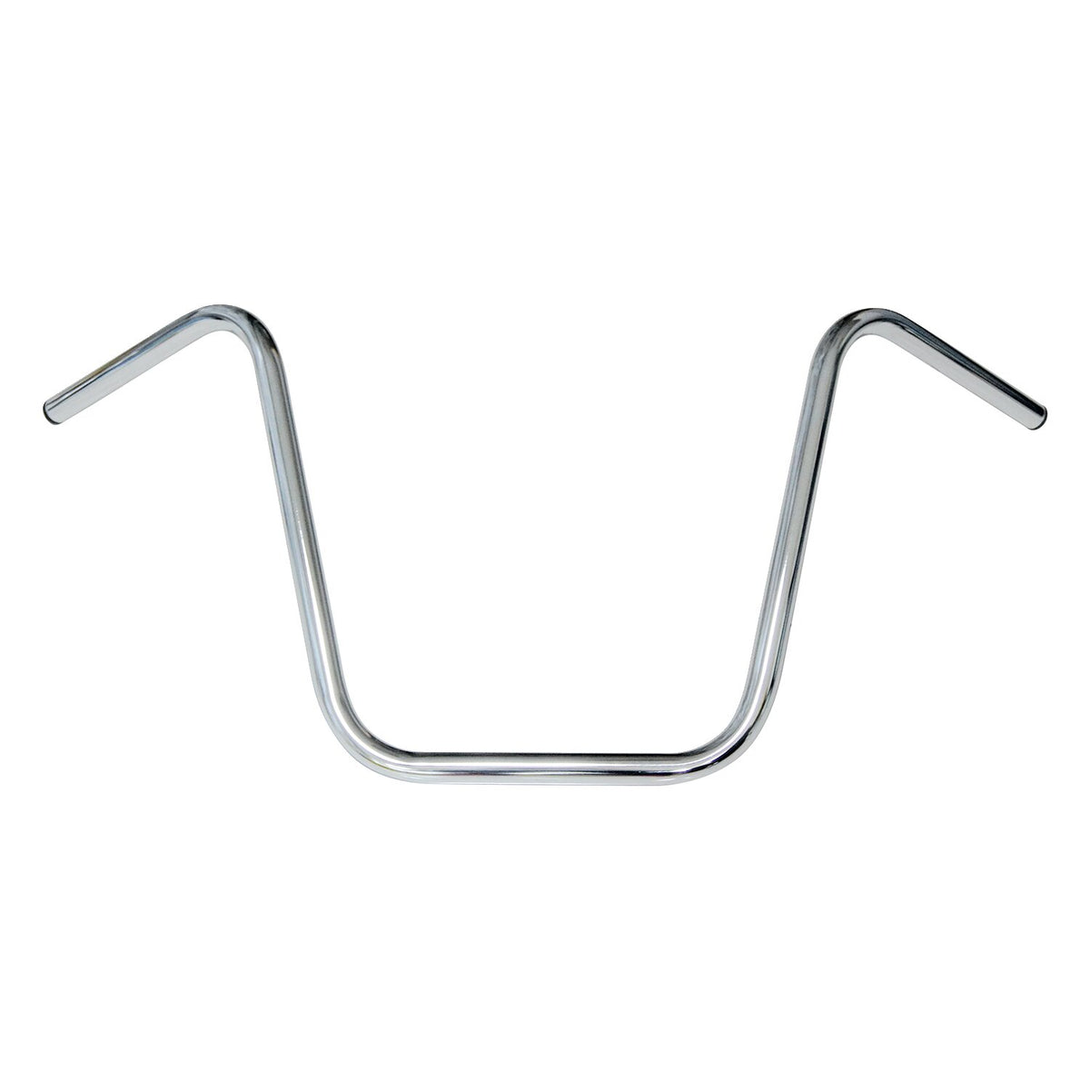 Apehanger handlebar, 16" rise, 1" chrome