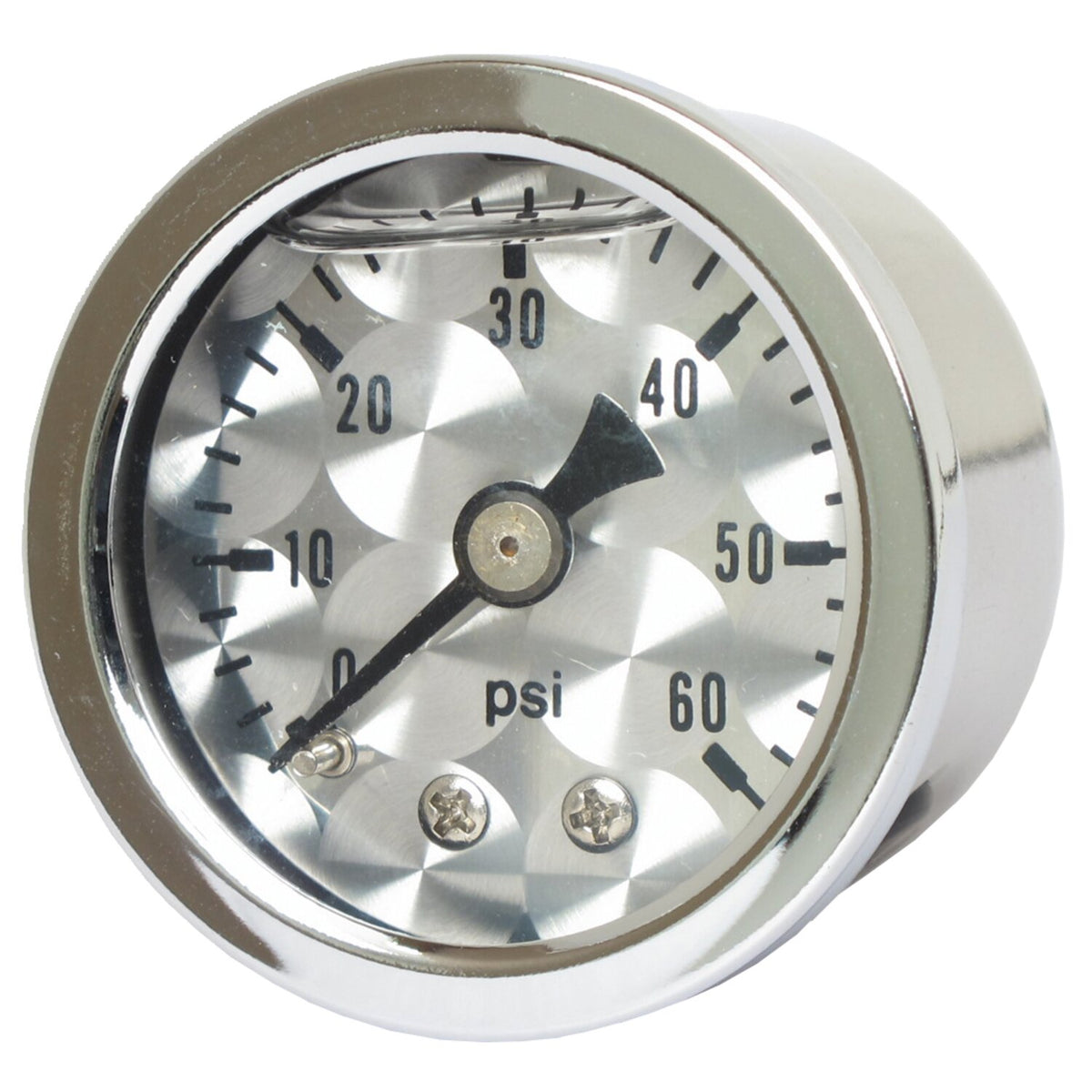 Marshall oil pressure gauge, 0-60 PSI. Stainless housing
