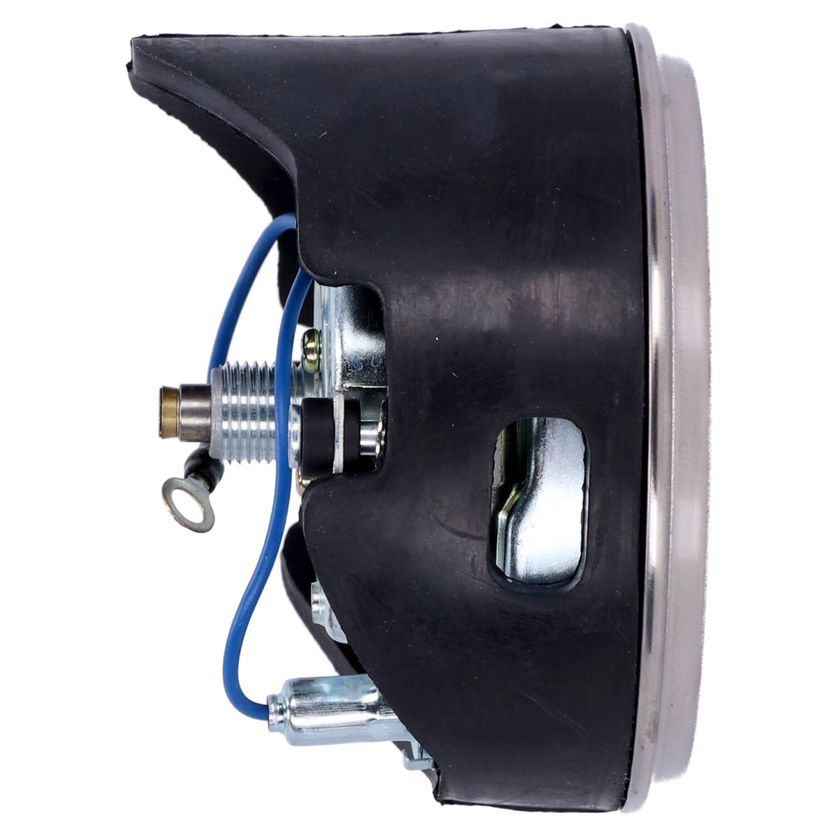 FL speedometer, '41-45 face', silver/black. 2:1 mph