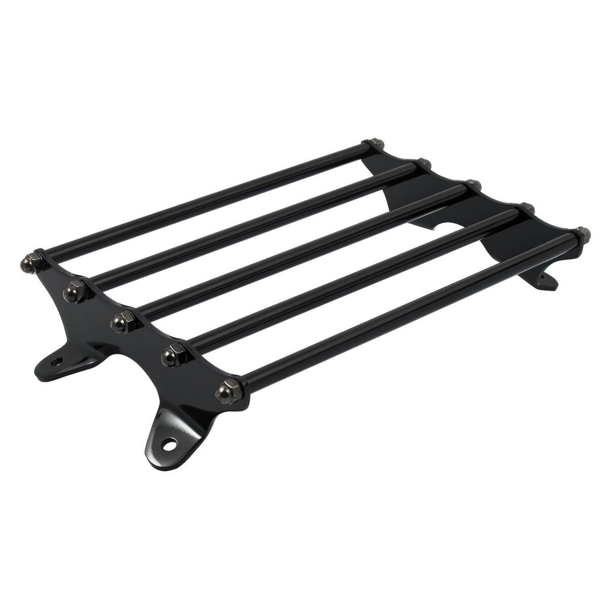 Early style luggage rack. Black