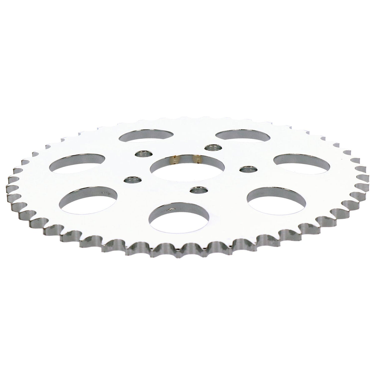 Rear sprocket, chrome. 47t