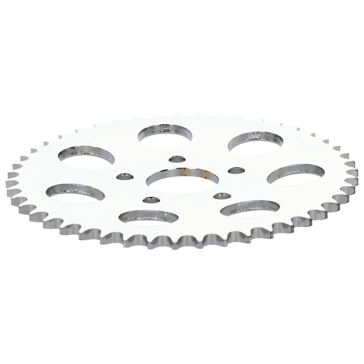 Rear sprocket, chrome. 47t