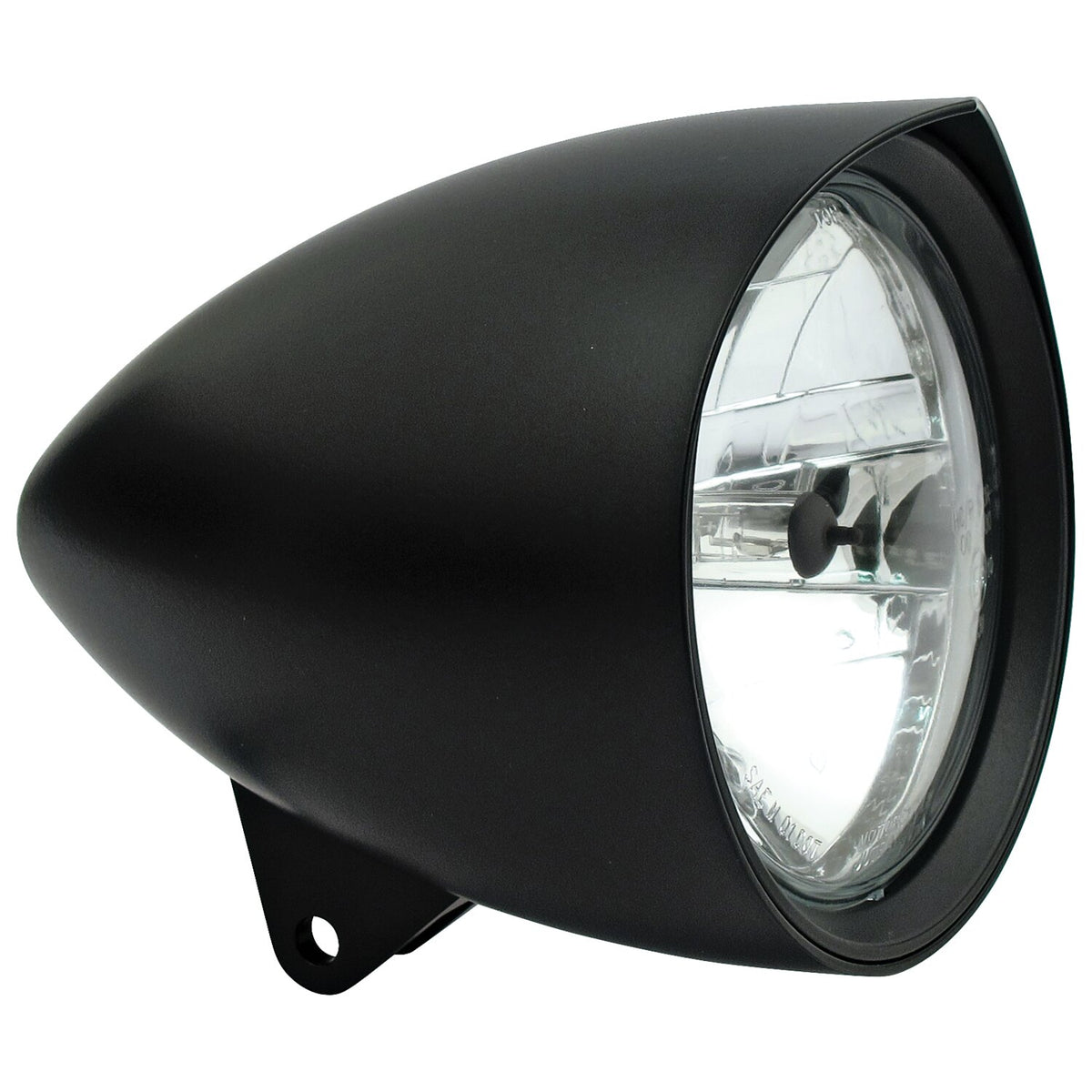 Smoothie 5-3/4" headlamp with peak visor. Black