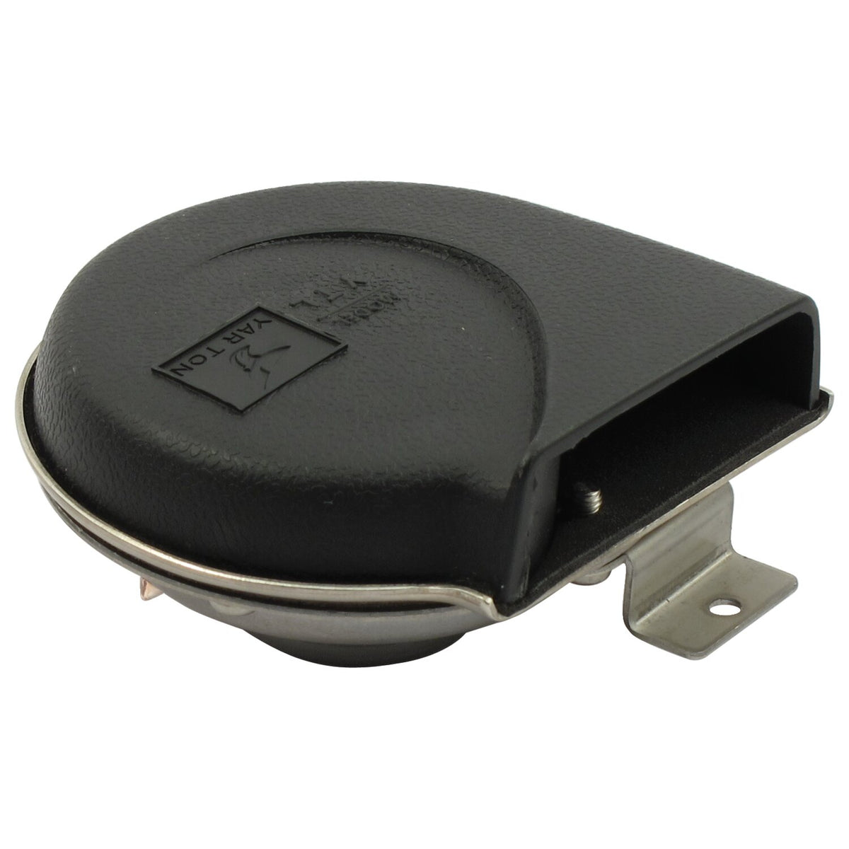 Marine horn, with ABS snail shell cover. Black