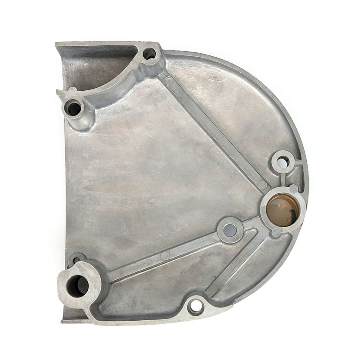 XL Sportster sprocket cover. Polished
