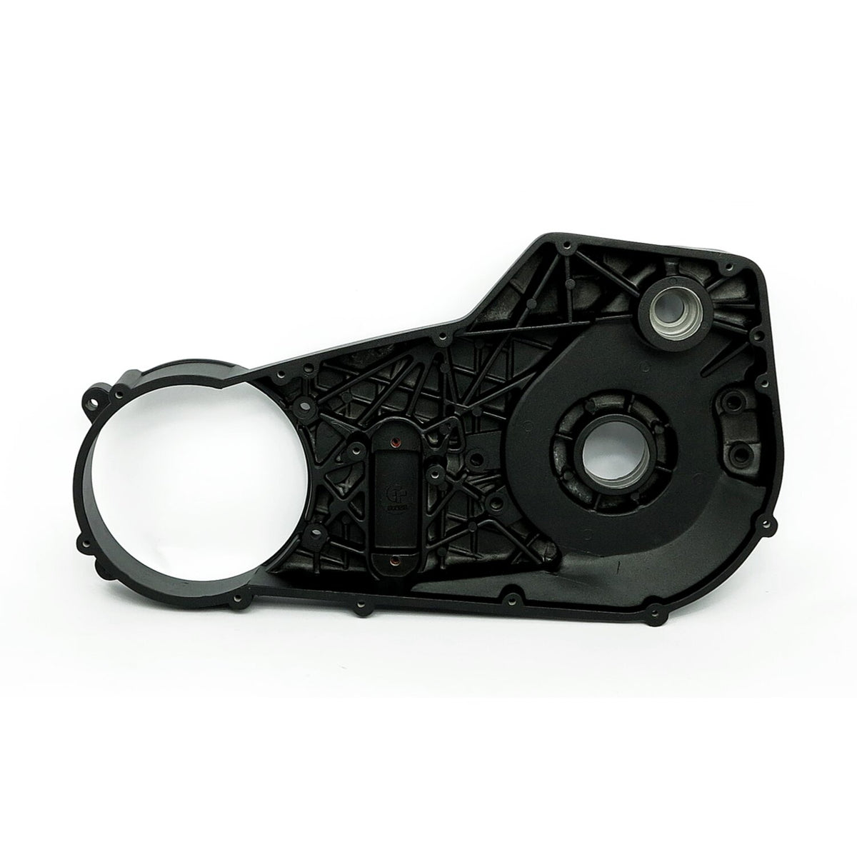 Inner primary cover. Black powder coated