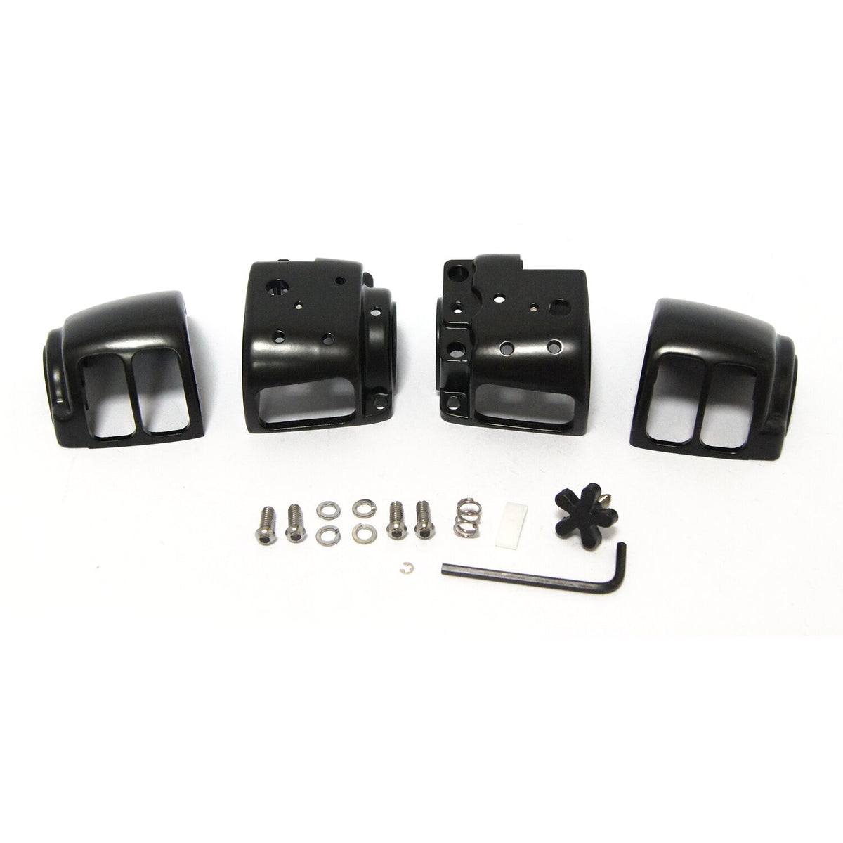 Switch housing set, black
