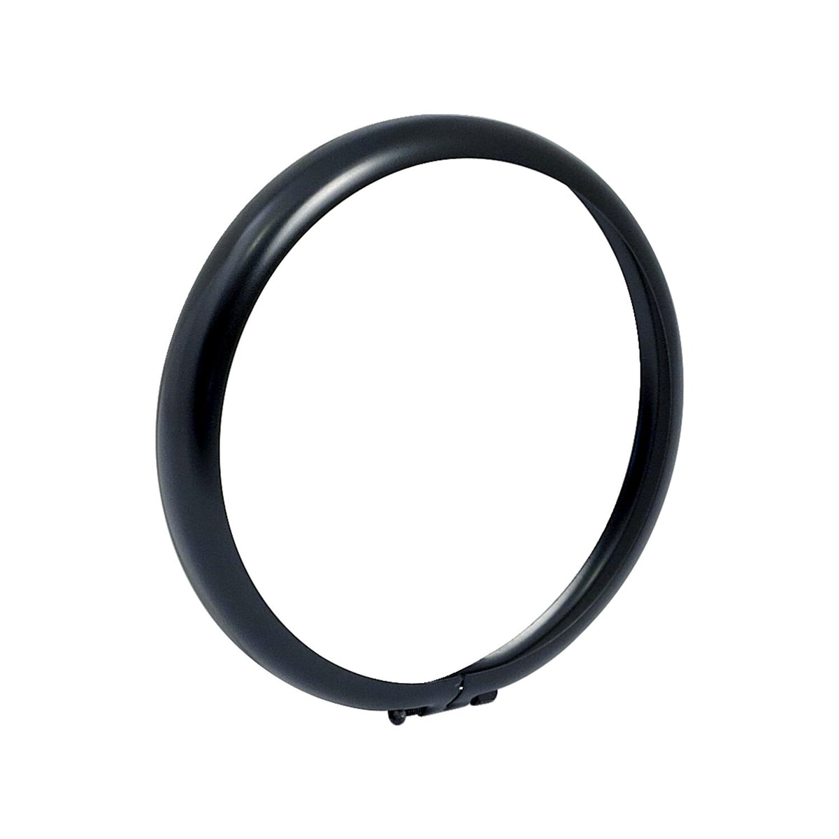 Late style spotlamp trim ring. 4.5". Satin black