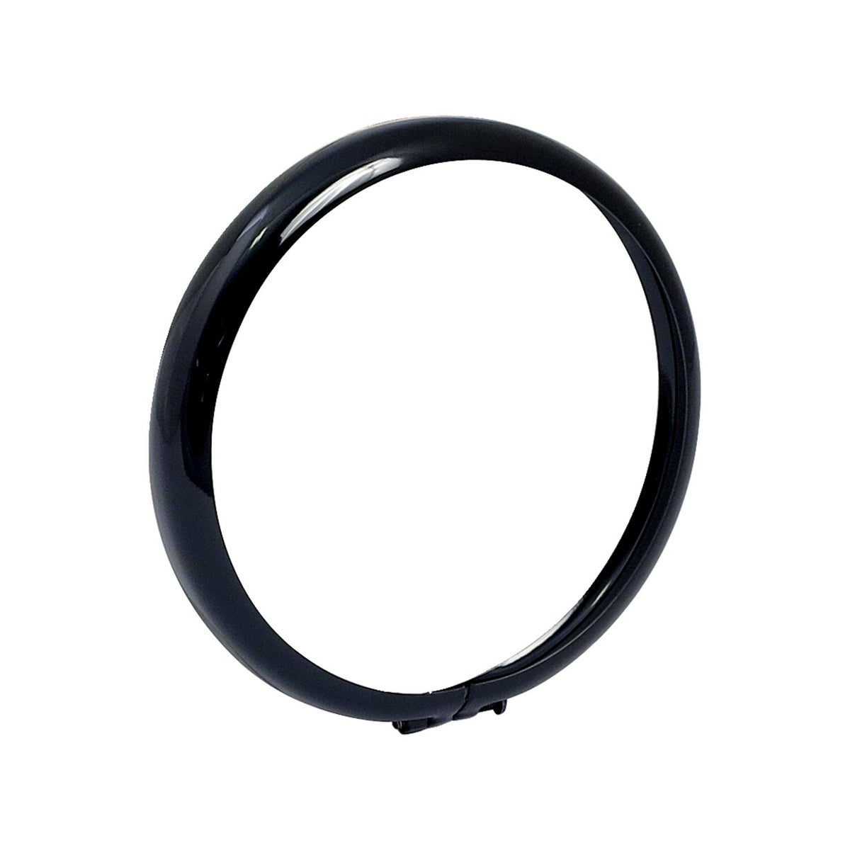 Headlamp trim ring. 5-3/4". Gloss black