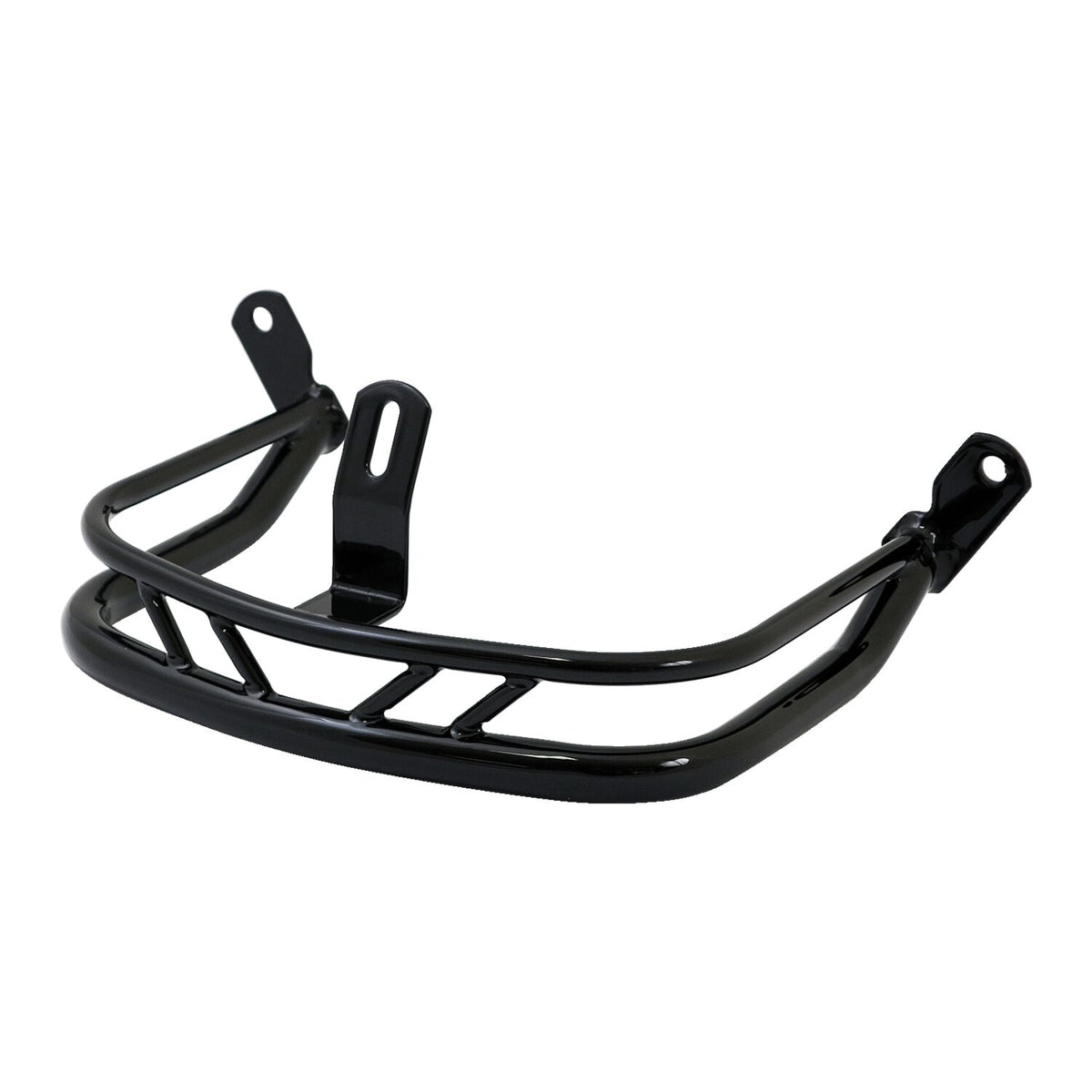 Touring fender rail, rear. Black