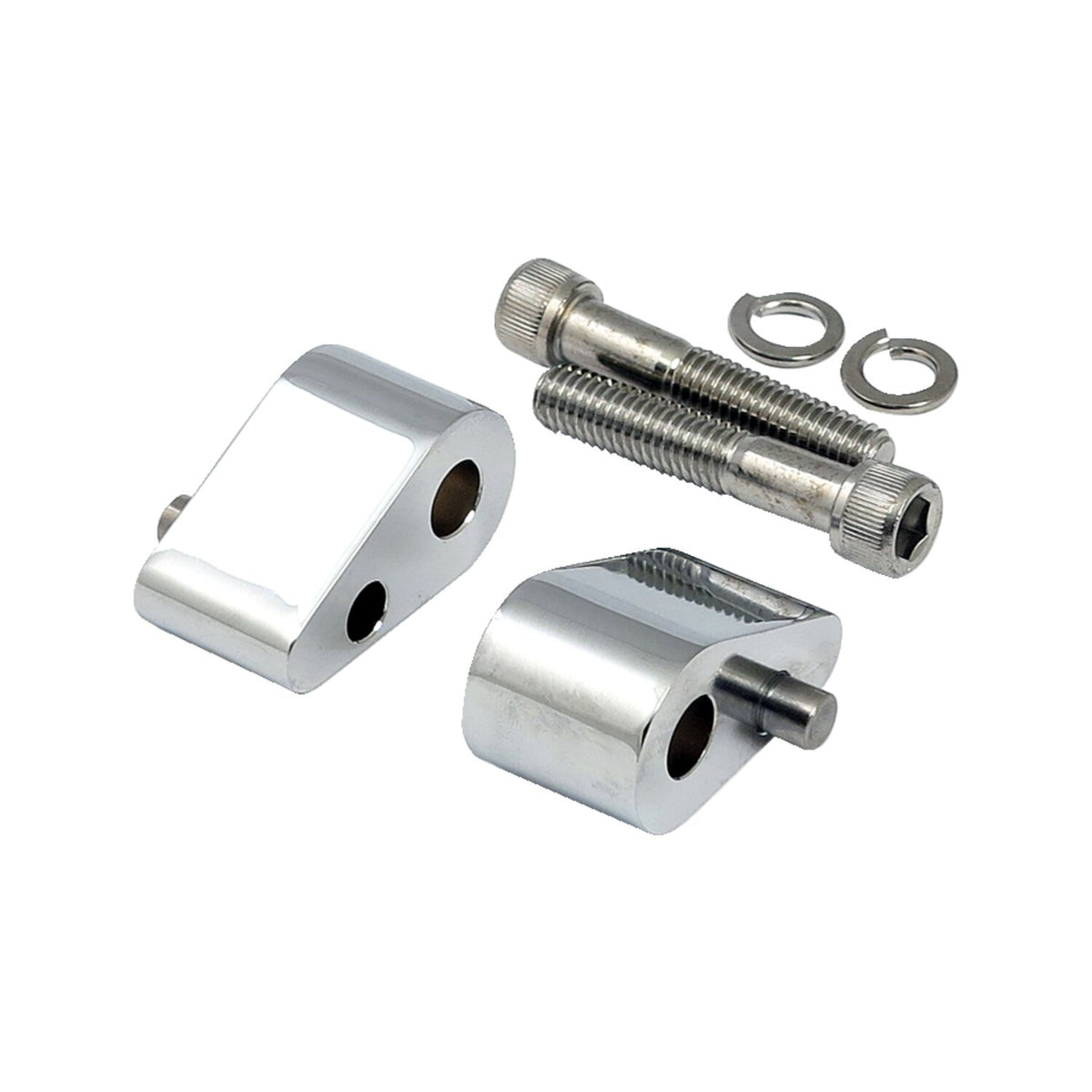Passenger floorboard extenders, 1" offset