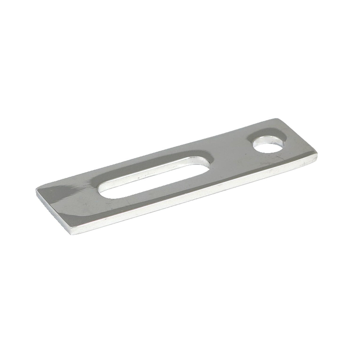 Universal exhaust mount bracket. 3" long, 2 holes
