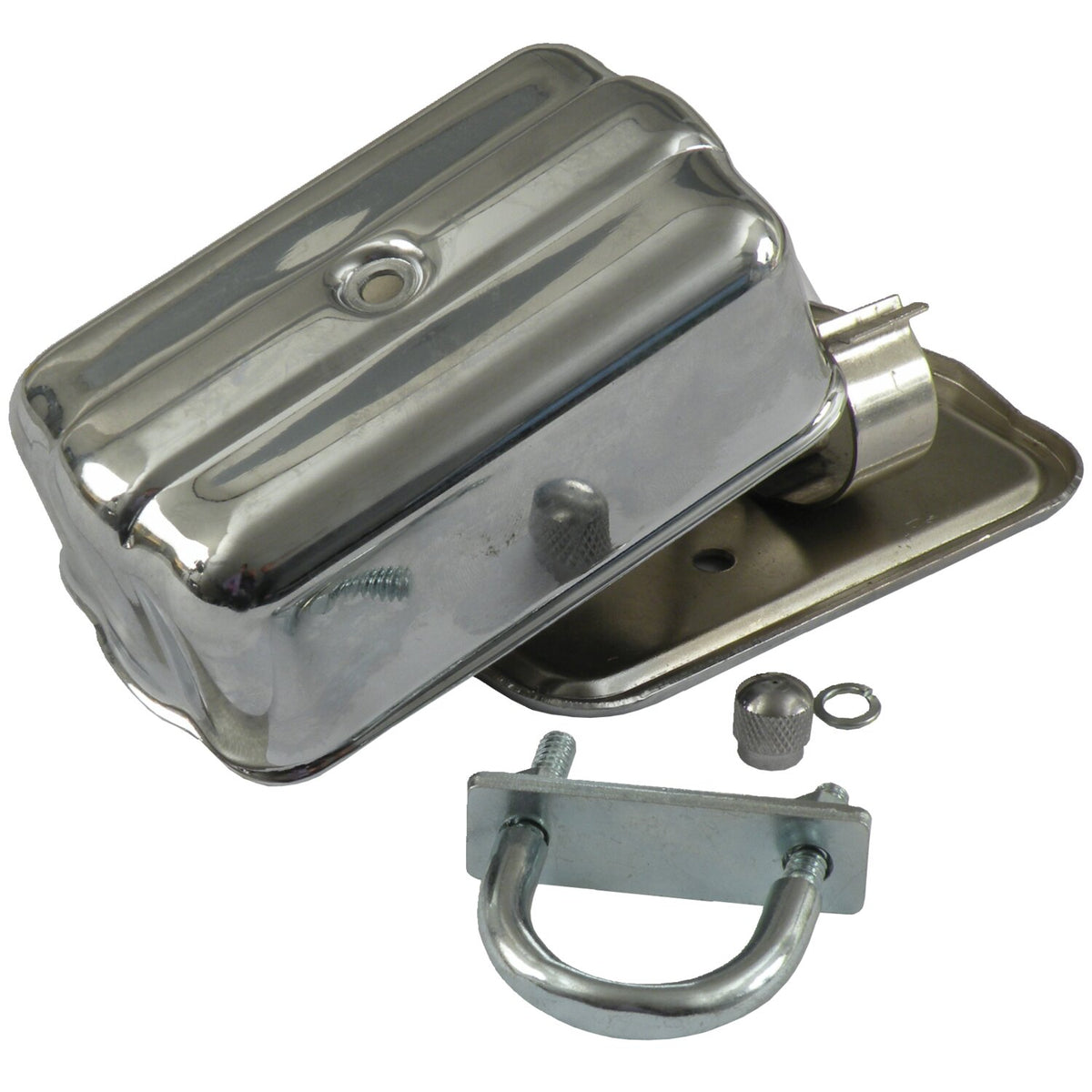 Spark plug holder. Chrome