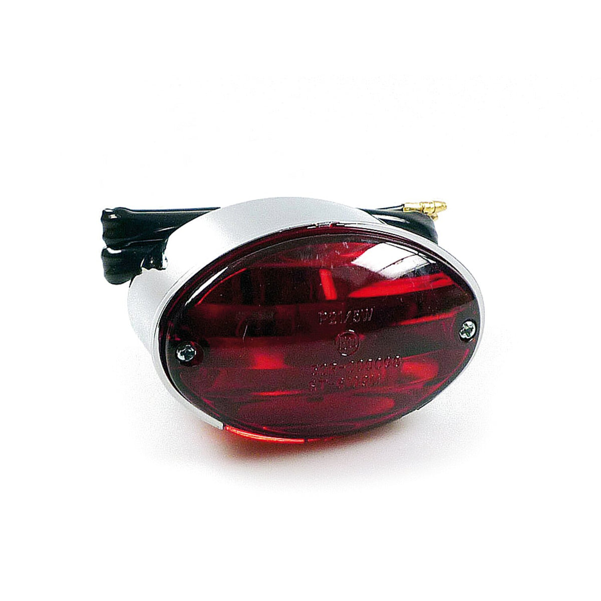 Medium cateye taillight. Chrome