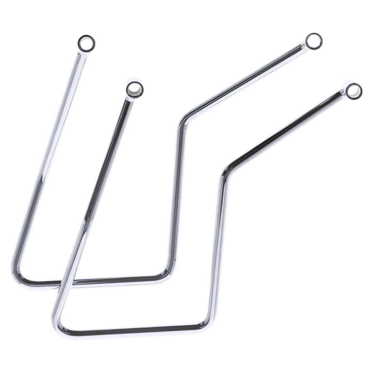 Saddlebag support kit. Chrome