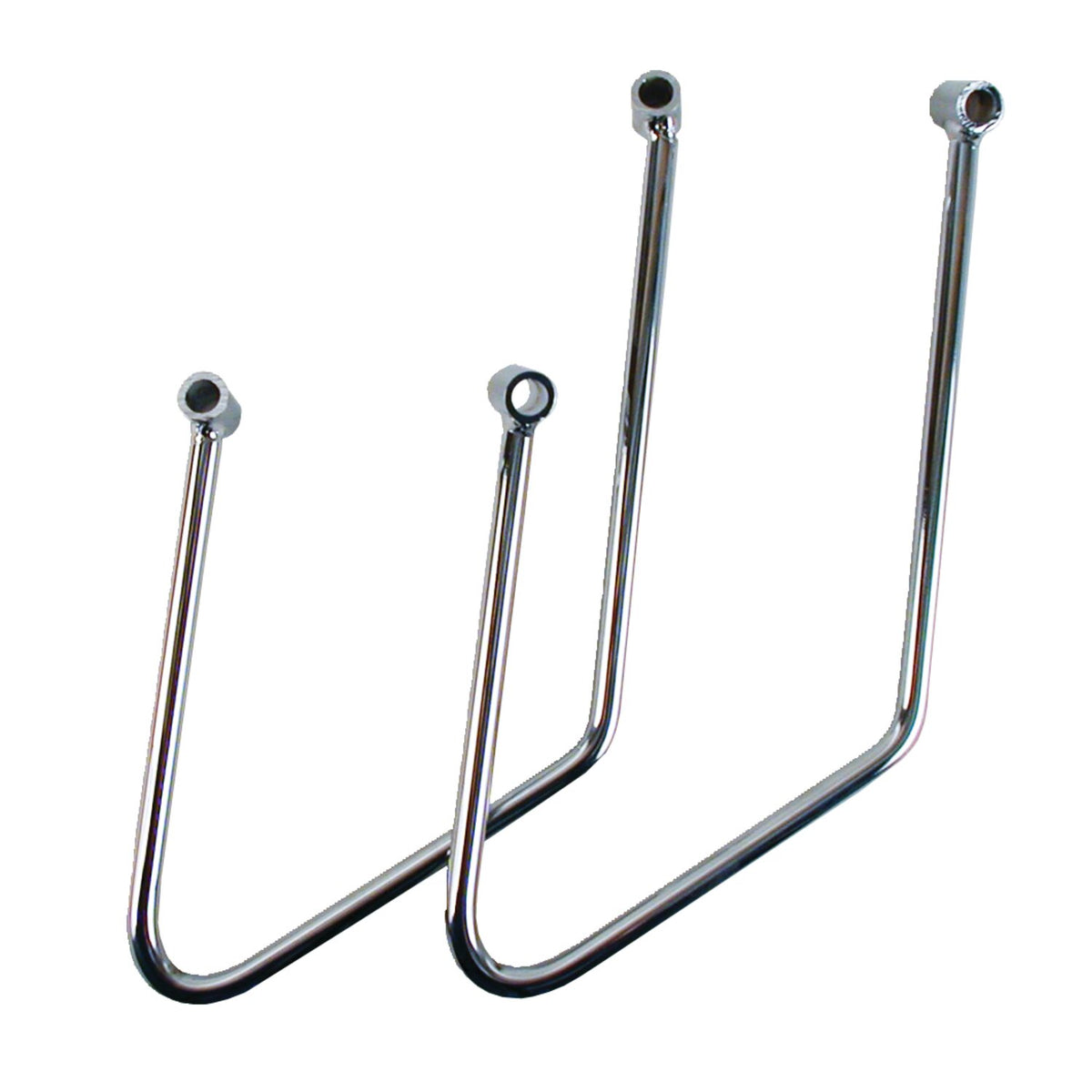 Saddlebag support kit. Chrome